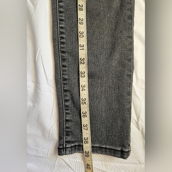 Lucky Brand Mens Faded Black 5 Pocket Zipper Fly Skinny Jeans Size 29 - Picture 7 of 13